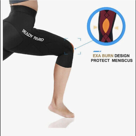 Ready Pard workout leggings running compression tights tummy control shapewear - Picture 3 of 12